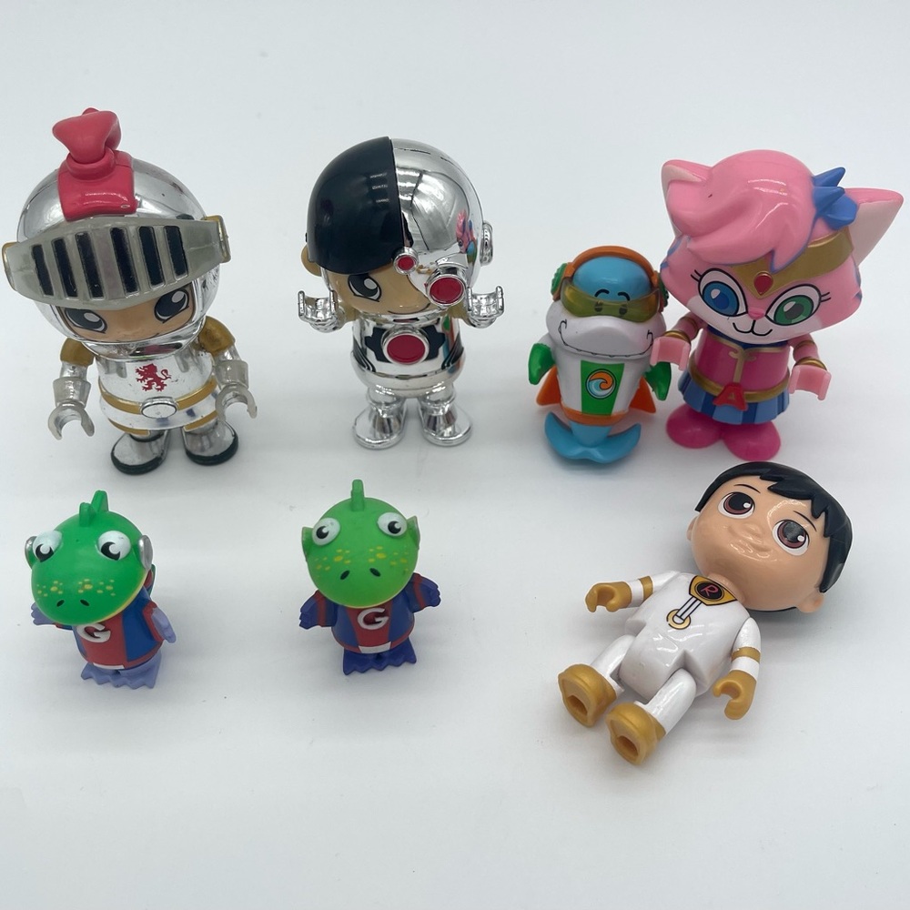 Ryan's World Toy Figures Lot Of 7 Assorted Figurines